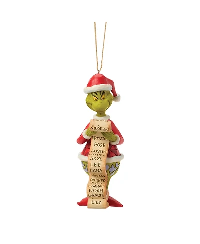 Jim Shore Grinch Grinch with List