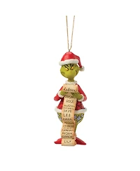 Jim Shore Grinch Grinch with List
