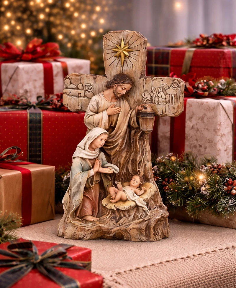 Napco Holy Family With Cross