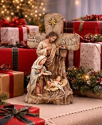Napco Holy Family With Cross