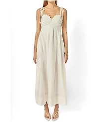 English Factory Women's Pearl Seashell Maxi Dress