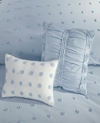 Intelligent Design Brooklyn Jacquard Cotton -Pc. Comforter Set