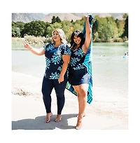 Calypsa Plus Maya Tankini Swim Top With Removable Cups