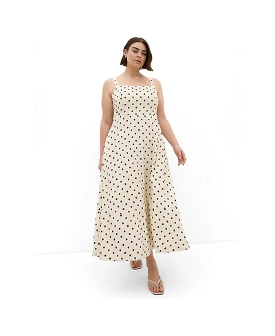 City Chic Women's Collins Print Maxi Dress