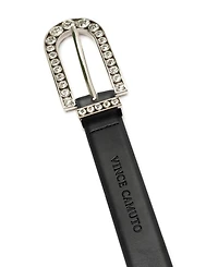 Vince Camuto Soft Vintage Crystal Hardware Belt