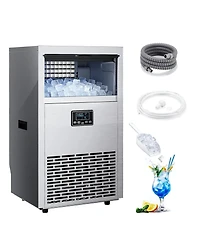 Cowsar 144 lbs/24H Commercial Ice Maker, 29 lbs Ice Storage
