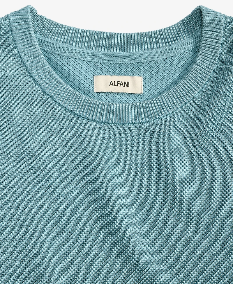 Alfani Men's Crewneck Sweater T-Shirt, Macy's Exclusive