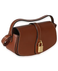 Pre-Owned Celine Brown Smooth Calfskin Tabou Clutch On Strap