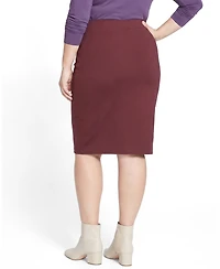 Universal Standard Women's Plus Danube Jersey Skirt