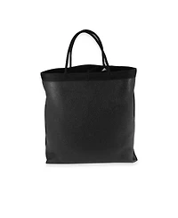 Pre-Owned Saint Laurent Black Grained Leather Passamaneria Patti Tote
