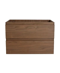 Sillysis Inch Wall Mounted Bathroom Vanity Cabinet with Soft Close Drawers