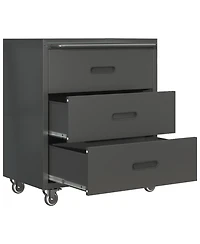 Viyet 3-Drawer Heavy Duty Metal Storage Cabinet