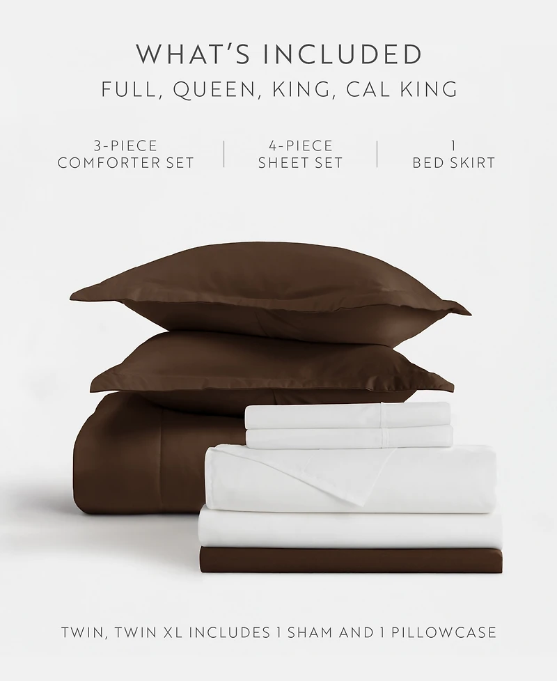 ienjoy Home A Beautiful Bedroom 8-Pc. Lightweight Comforter Set, California King