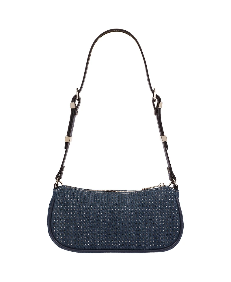 True Religion Women's Sparkle Denim Shoulder Bag
