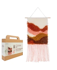 John Bead Textured Wall Hanging Latch Hook Diy Kit for Beginners