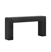 Slickblue Modern Wooden Console Table for Foyer, Entryway and Behind Sofa Use