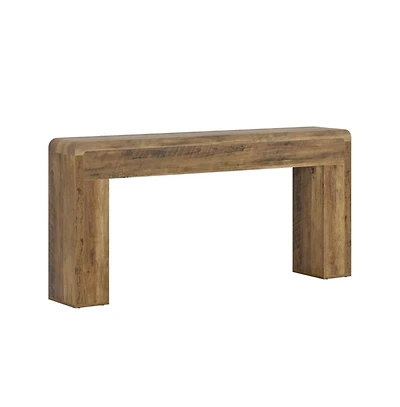 Slickblue Modern Wooden Console Table for Foyer, Entryway and Behind Sofa Use