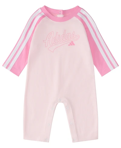 adidas Baby Girls' Raglan Coverall