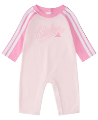 adidas Baby Girls' Raglan Coverall