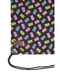 Deux par Deux Little Girl Gummy Bears Lightweight Durable Drawstring Bag