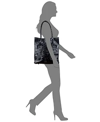 Patricia Nash Cavo Tooled Applique Leather Mini Tote Handbag