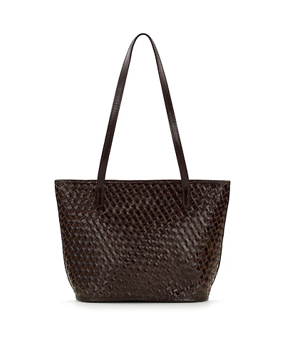Patricia Nash Emmie Medium Leather Tote Handbag