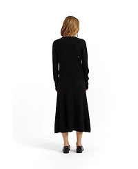 Chinti & Parker Women's Wool-Cashmere Snoopy Pocket Cardigan