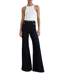 Reiss Women's Matilda Contrast Trim Vest