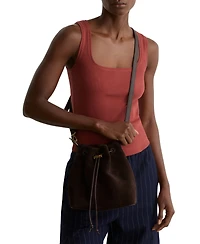Reiss Women's Riva Square Neck Vest