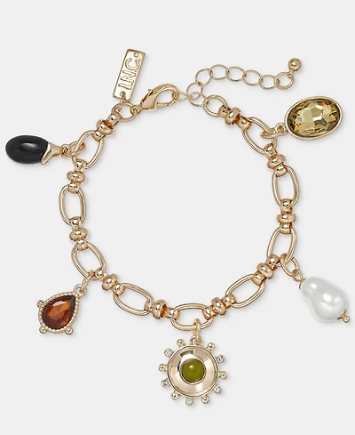 I.n.c. International Concepts Statement Stones Shaky Charm Bracelet, Macy's Exclusive