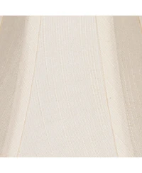 Imperial Shade Set of 2 Bell Lamp Shades Cream Small 3" Top x 6" Bottom x 5" High Candelabra Clip-On Fitting