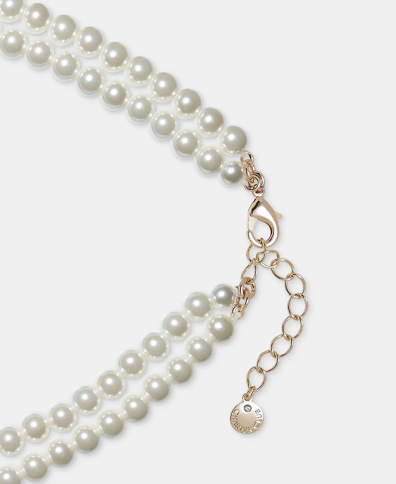 Charter Club Three-Row Drama Necklace, Macy's Exclusive