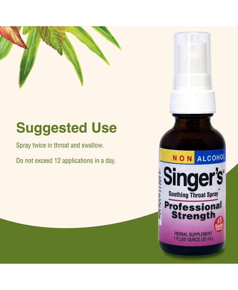 Herbs Etc. Singers Saving Grace Professional Af, 1 Fz