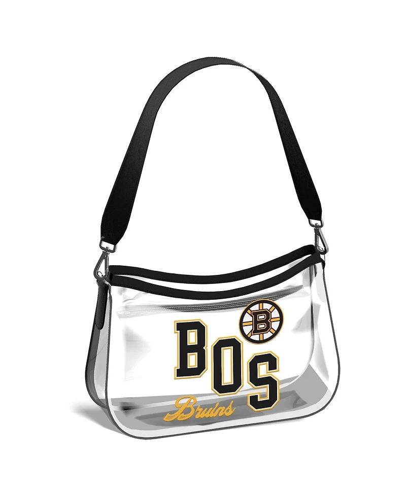 Wear by Erin Andrews Boston Bruins Clear Stadium Mini Purse