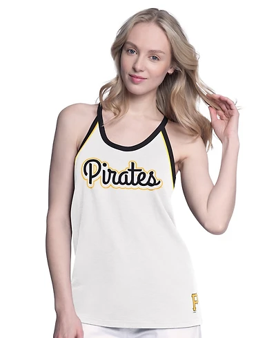 G-iii 4Her by Carl Banks Women's G-iii White Pittsburgh Pirates Curveball Tank Top