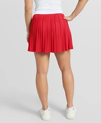 Wear by Erin Andrews Women's Red Philadelphia Phillies Pleated Skort