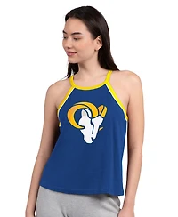 G-iii 4Her by Carl Banks Women's Royal Los Angeles Rams Redemption Win Slub Tank Top