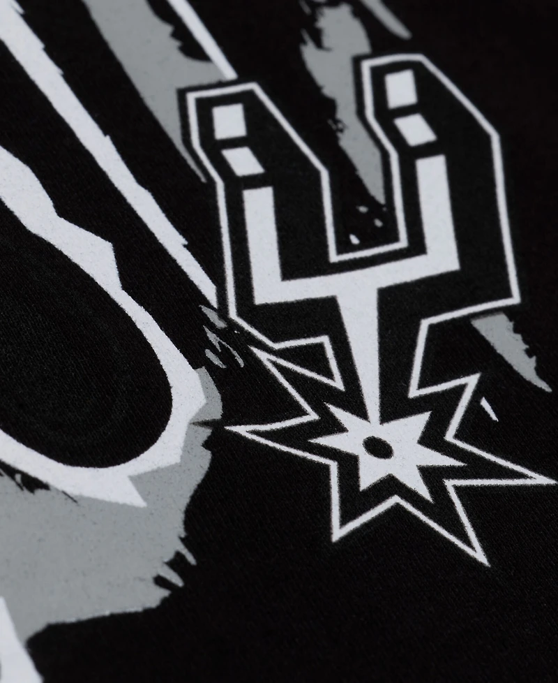 Mitchell & Ness Men's Victor Wembanyama Black San Antonio Spurs Chalked Up T-Shirt