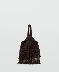 Mango Women's Beaded Handbag