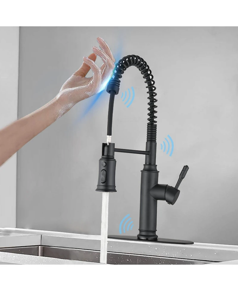 Phying Touch Kitchen Faucet with Pull Down Sprayer