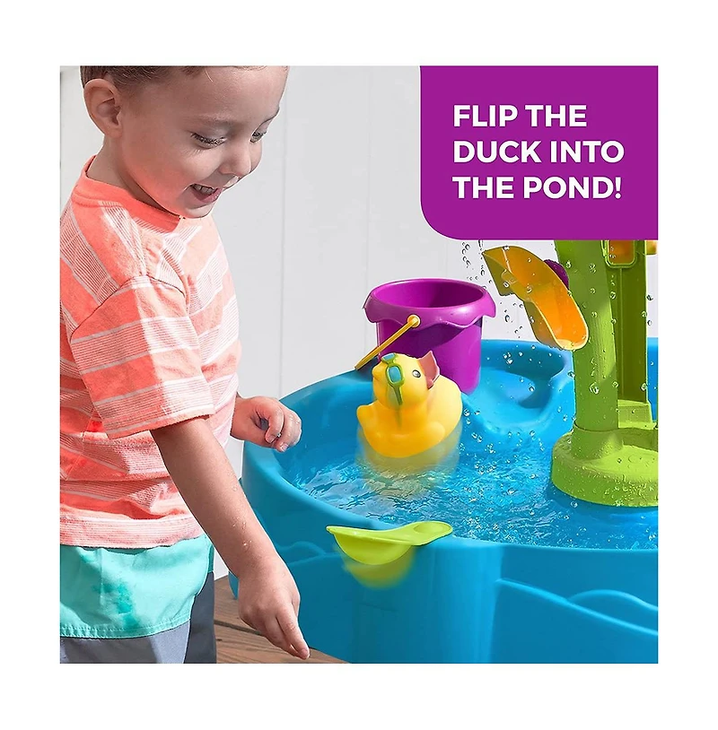 Gnuadz Summer Showers Splash Tower Water Table Kids Outdoor Play