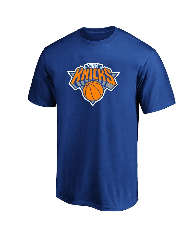Fanatics Men's Jalen Brunson Blue New York Knicks Big Tall Name Number T-Shirt