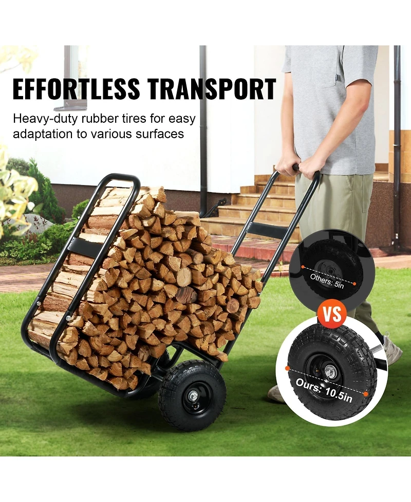 Cozito Firewood Log Cart