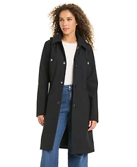 Jones New York Women's Belted Softshell Coat