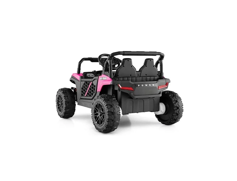 Hongge 12V Kids Ride on Truck Off-Road Utv with Parental Remote and Lights
