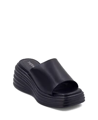 Therapy Australia Women's Flaunt Square Toe Wedge Sandal