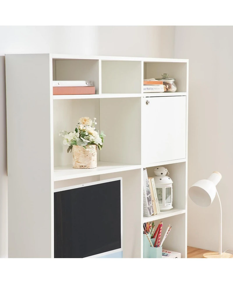 DormCo Yak About It Lockable Safe Dorm Desk Bookshelf