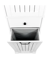 Midola Laundry Cabinet Linen Bathroom Storage Saving with 1 Storage Cabinet and 1 Drawer for Bathroom Kitchen