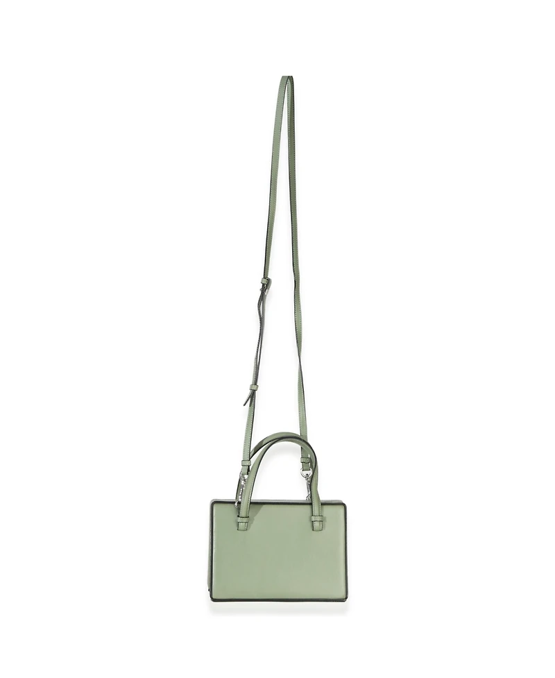 Pre-Owned Loewe Green Calfskin Top Handle Postal Bag