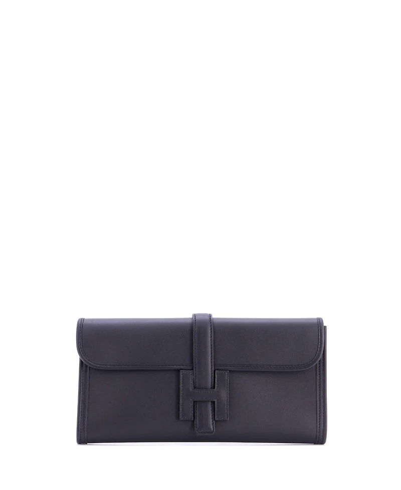 Pre-Owned HERMES 29 Jige Elan Clutch Swift